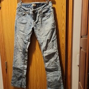 Free People Classic Blue Denim